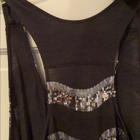Racerback sequin tank top - Picture 3 of 3